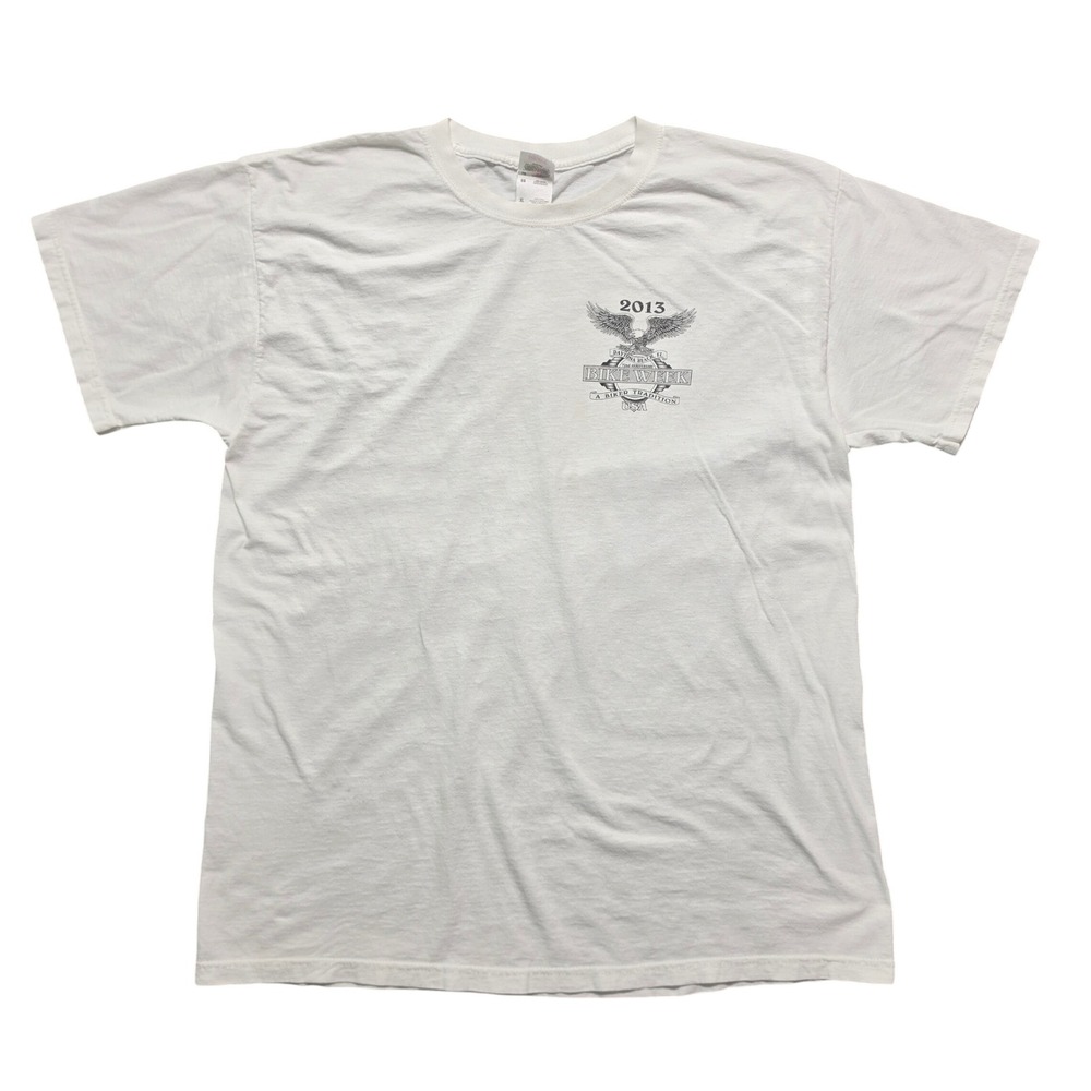 2013 Daytona Bike Week Eagle T-Shirt Mens XL White
